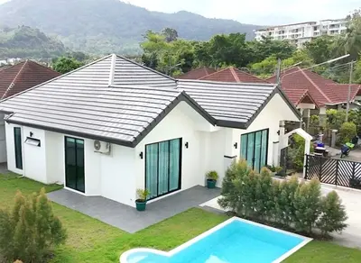 4-Bedroom Private Pool Villa near Bangwad Dam, Kathu