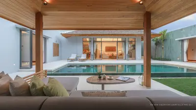 3-Bedroom Modern Tropical Villa in Bangtao, Phuket